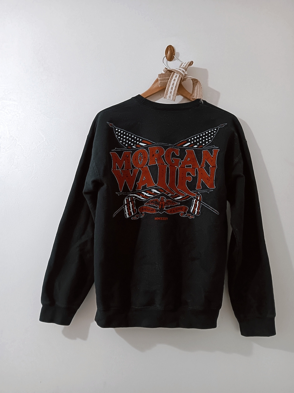 Morgan Wallen One Night At A Time Tour Country Music Graphic Pullover Sweatshirt